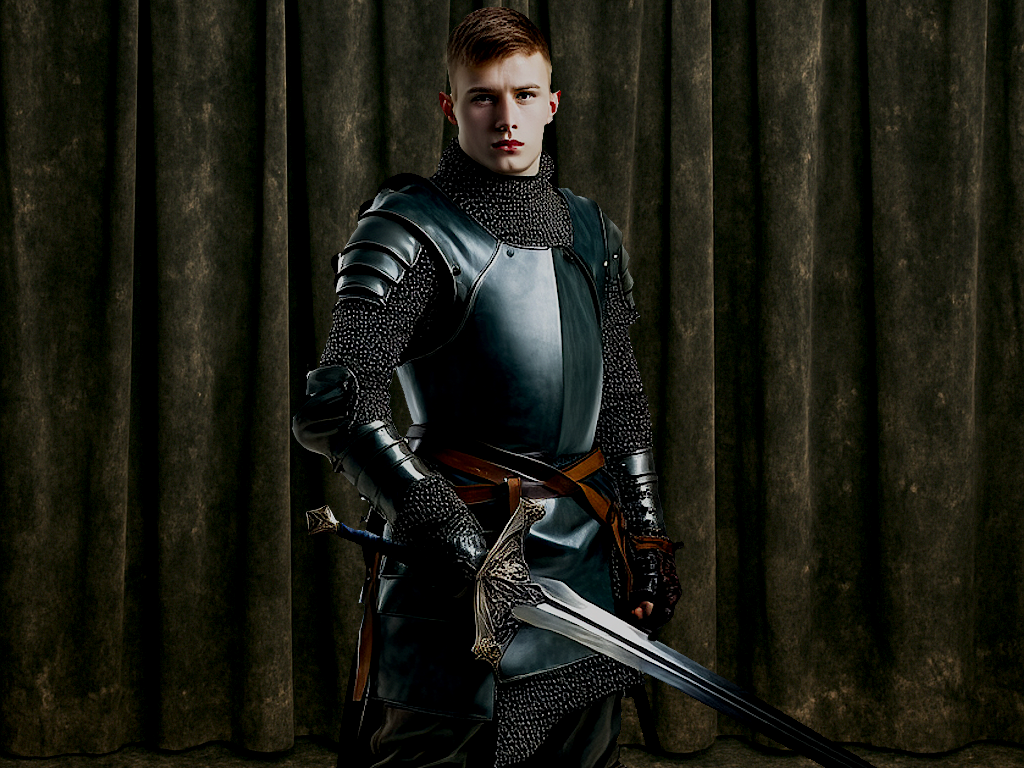 The young knight, Gaspard