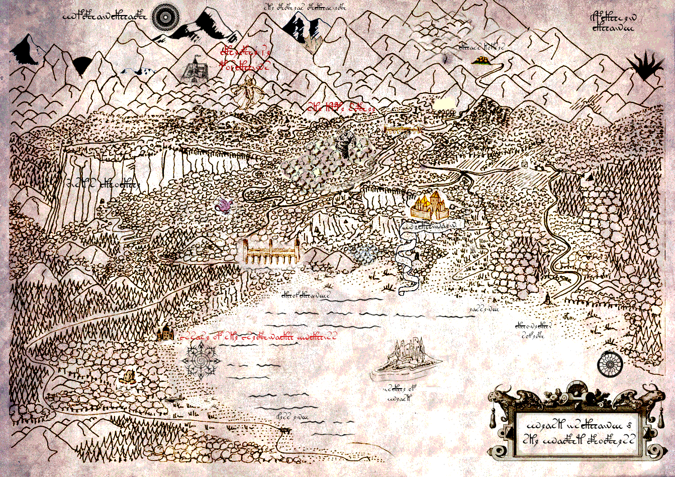 The land